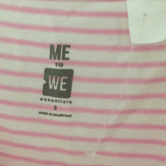 Pink stripe cropped tank - Picture 3 of 3